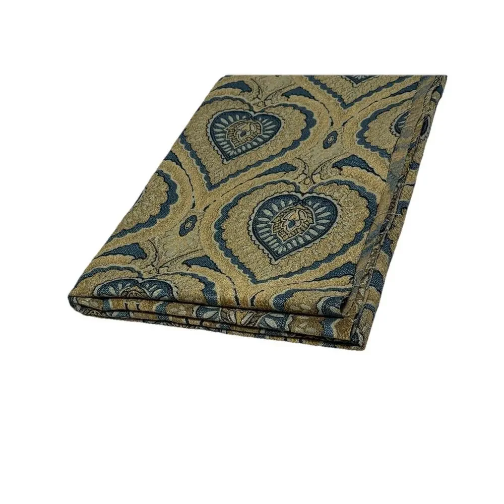 Beautiful Luxury Tapestry Printed Textile Fabric Decor Wall Table Bed Green Blue